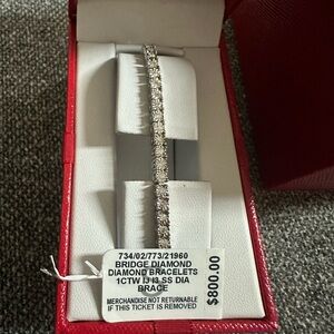 Macys Diamond Illusion Tennis Bracelet (1ct. t.w.)